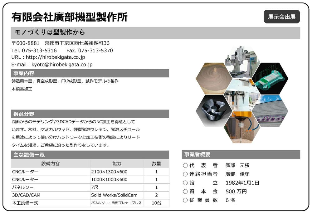 廣部機型製作所