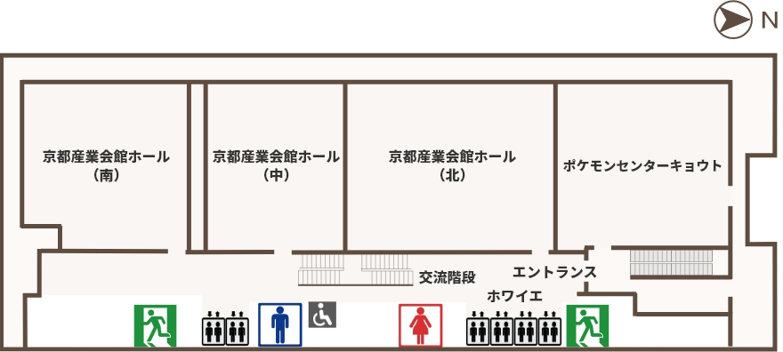 フロアマップ２階